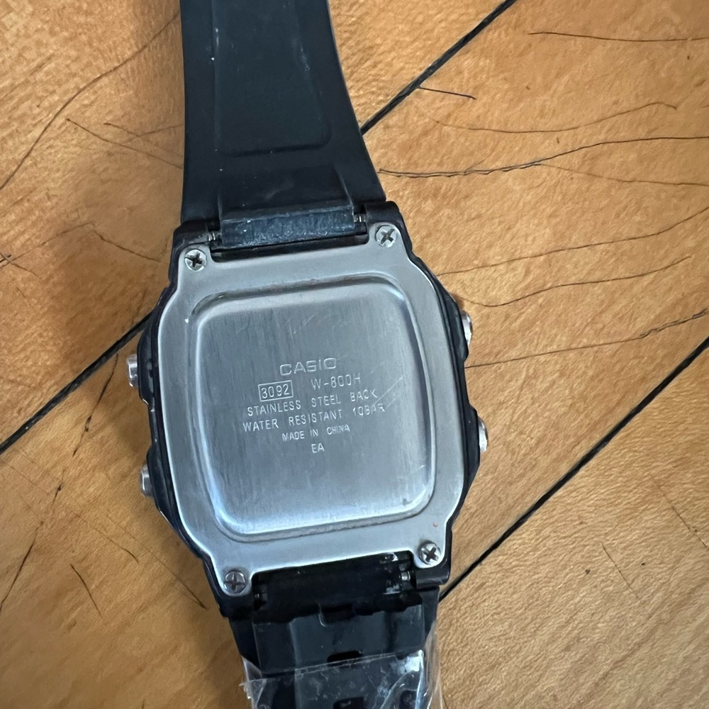 Casio Illuminator Black Digital Watch - Picture 2 of 2